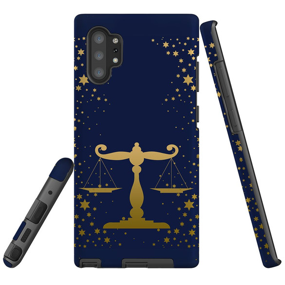 For Samsung Galaxy Note 20 UItra/Note 20/Note 10+ Plus/Note 10/9 Case, Tough Protective Back Cover, Libra Drawing | Protective Cases | iCoverLover.com.au