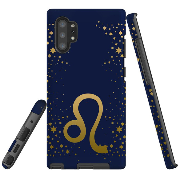 For Samsung Galaxy Note 20 Ultra, Note 20, Note 10+ Plus, Note 9 Case, Tough Protective Back Cover, Leo Sign | Protective Cases | iCoverLover.com.au