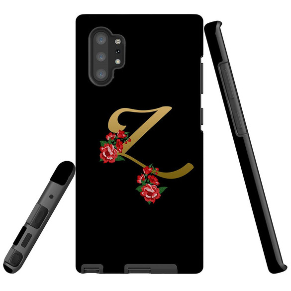 For Samsung Galaxy Note 20 Ultra, Note 20, Note 10+ Plus, Note 9 Case, Tough Protective Back Cover, Embellished Letter Z | Protective Cases | iCoverLover.com.au