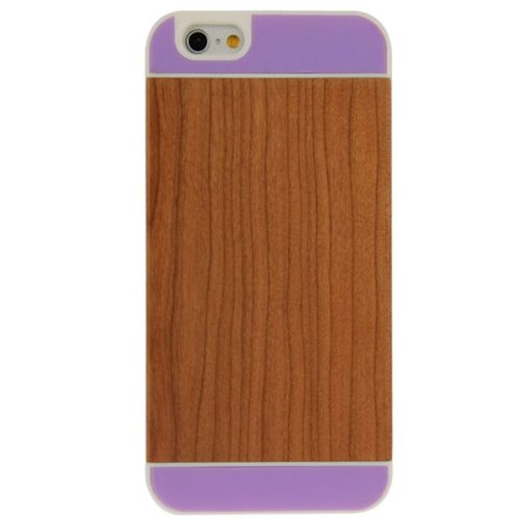 Middle Cherry Wood & Four Colors iPhone 6 & 6S Case | Wooden iPhone Cases | Wooden iPhone 6 & 6S Covers | iCoverLover