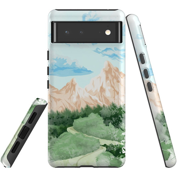 For Google Pixel Case, Protective Cover, Mountainous Nature | Phone Cases | iCoverLover Australia