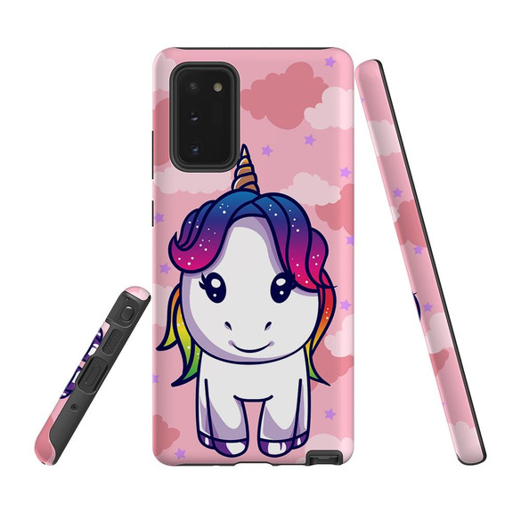 For Samsung Galaxy Note 20 Ultra, Note 20, Note 10+ Plus, Note 9 Case, Tough Protective Cover, Cute Unicorn | Protective Cases | iCoverLover.com.au