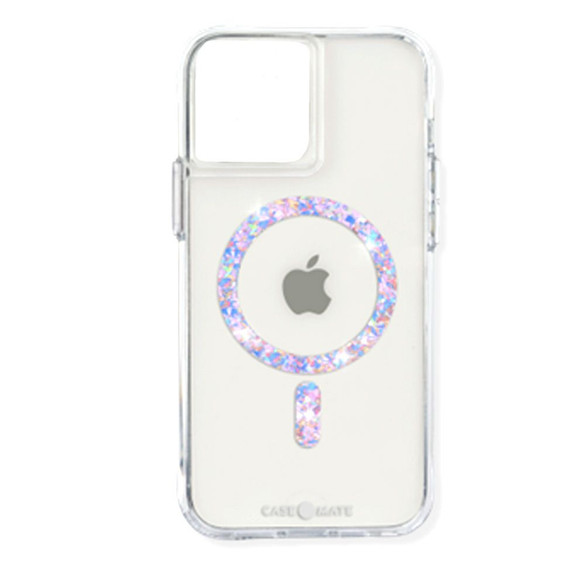 Case-Mate Twinkle Case for iPhone 14 Pro Max, 14 Plus, 14 Pro, 14, MagSafe, Clear/Diamond | iCoverLover Australia