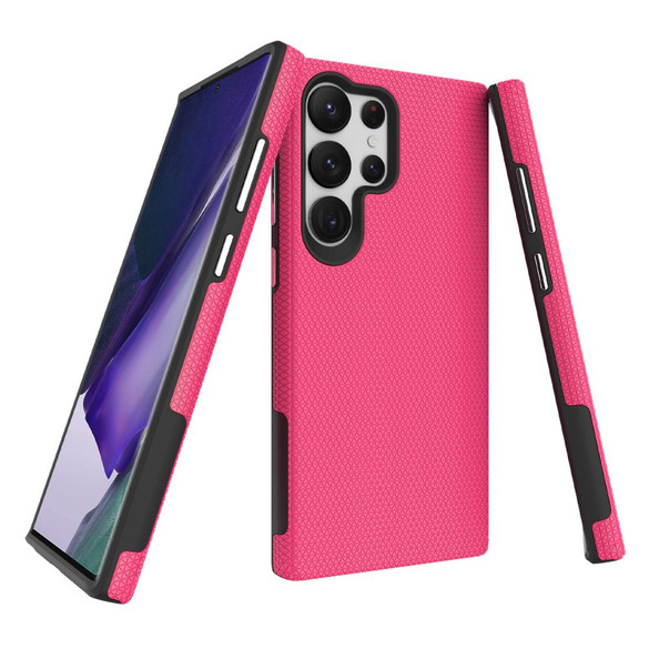 For Samsung Galaxy S23 Ultra, S23+ Plus, S23 Case, Armour Protective Strong Cover, Pink | iCoverLover Australia