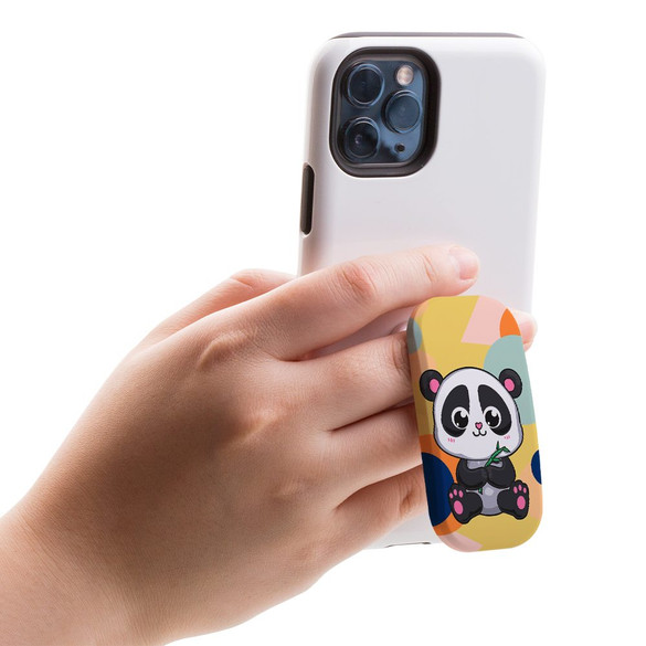 Kickstand Grip AddOn, Universal Phone HolderPanda Bear | AddOns | iCoverLover.com.au