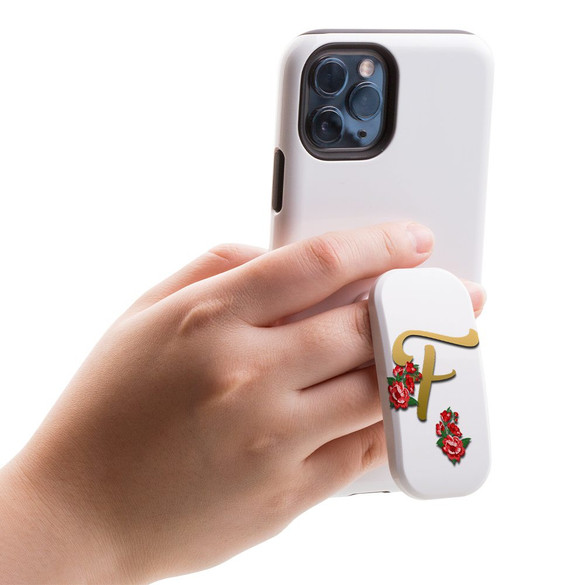 Kickstand Grip AddOn, Universal Phone HolderLetter F  | AddOns | iCoverLover.com.au