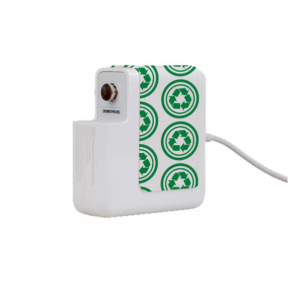 Wall Charger Wrap in 2 Sizes, Paper Leather, Reduce Reuse Recycle | AddOns | iCoverLover.com.au