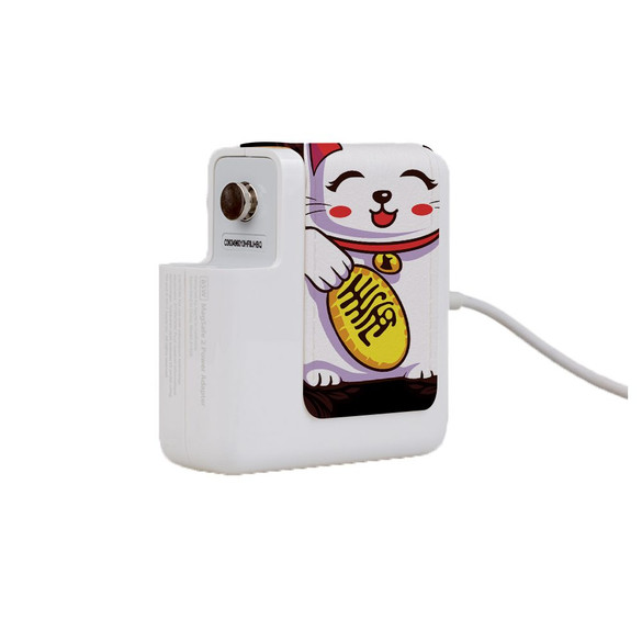 Wall Charger Wrap in 2 Sizes, Paper Leather, Maneki Cat | AddOns | iCoverLover.com.au