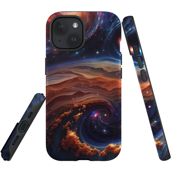 For iPhone 15 Tough Protective Case, Unknown Galaxy | Protective Covers | iCoverLover Australia