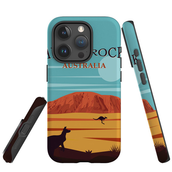 For iPhone 15 Pro Case Tough Protective Cover, Ayers Rock | Protective Covers | iCoverLover Australia