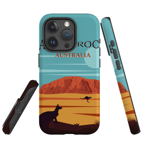 For iPhone 15 Pro Max Case Tough Protective Cover, Ayers Rock | Protective Covers | iCoverLover Australia