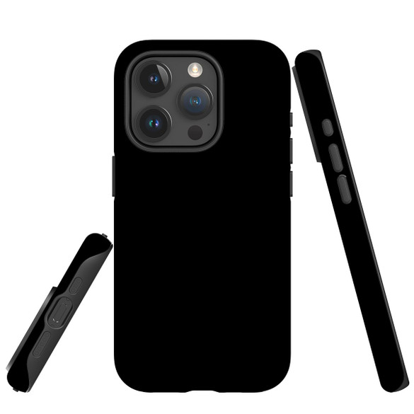 For iPhone 15 Pro Case Tough Protective Cover, Black | Protective Covers | iCoverLover Australia