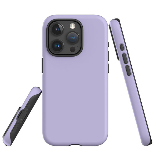 For iPhone 15 Pro Case Tough Protective Cover, Lavender | Protective Covers | iCoverLover Australia