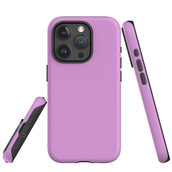 For iPhone 15 Pro Case Tough Protective Cover, Plum Purple | Protective Covers | iCoverLover Australia