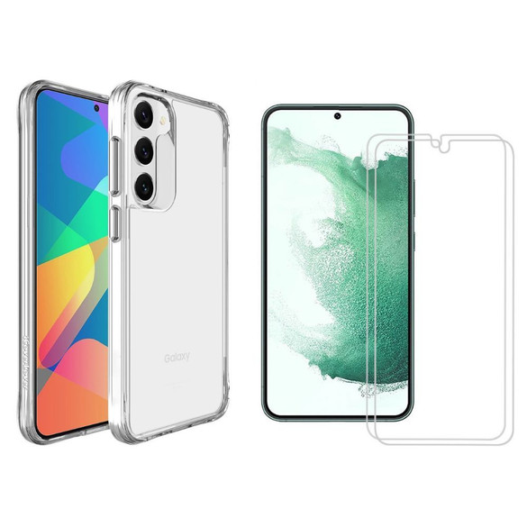 S23+ Plus Protective Case & Screen Guard Set | iCoverLover