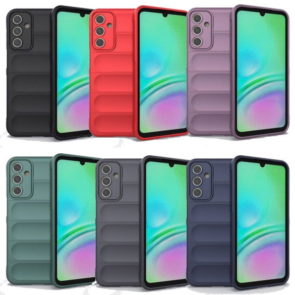 For Samsung Galaxy A15 5G & A15 4G Case - Wavy Shield, Durable TPU + Flannel Protective Cover, Black | iCoverLover.com.au