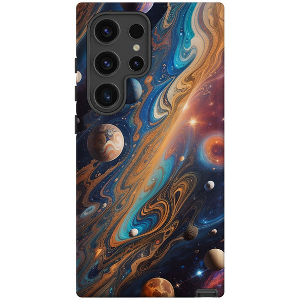 Planets Of The Universe Tough Cover for Galaxy S24 Ultra, S24+ Plus, S24 | Celestial Guard
