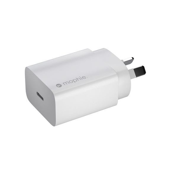 Mophie USB-C PD Wall Adapter 20W, White | iCoverLover.com.au