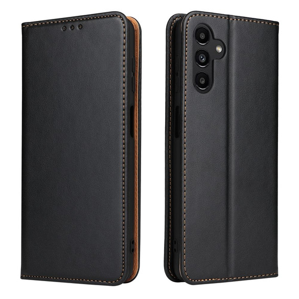 Samsung Galaxy A15 5G Case - Black Leather Wallet & Flip Cover