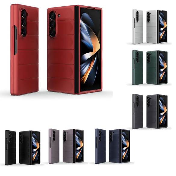 For Samsung Galaxy Z Fold6 Case - Wavy Shield, Durable TPU + Flannel Protective Cover | iCoverLover.com.au
