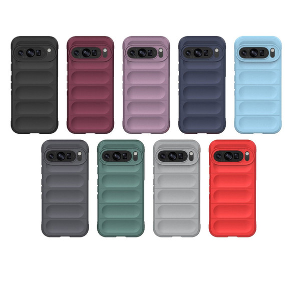 For Google Pixel 9 5G Case, Wavy Shield, Durable TPU Flannel Protective Cover | iCoverLover.com.au