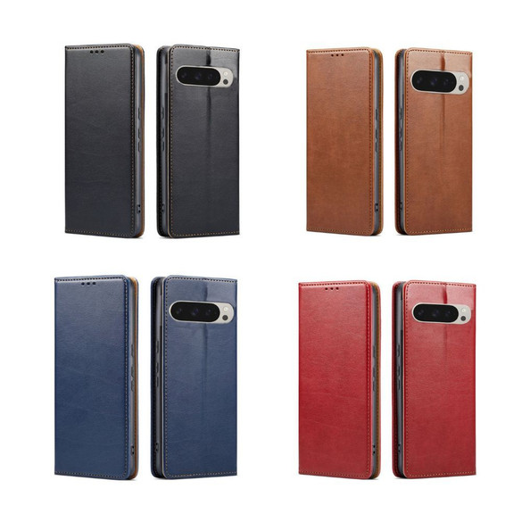 Google Pixel 9 Pro Leather Flip Wallet Folio Case | Premium Protection & Style