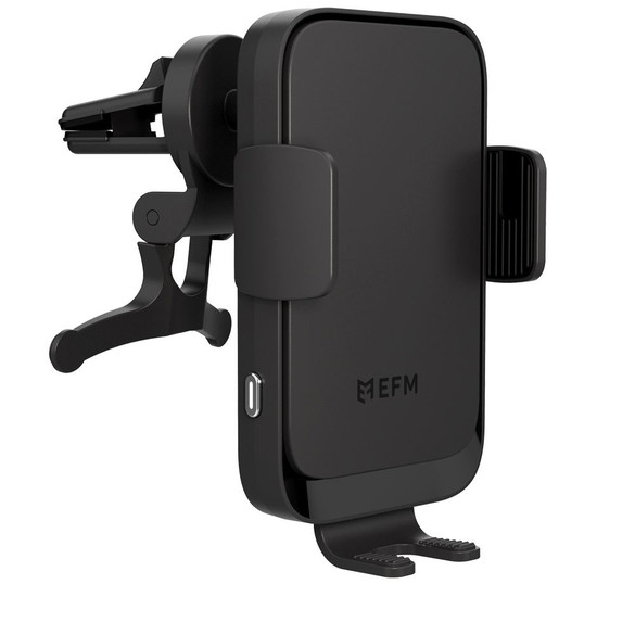 EFM Dual-Coil Wireless Car Charger – 20W USB-C
