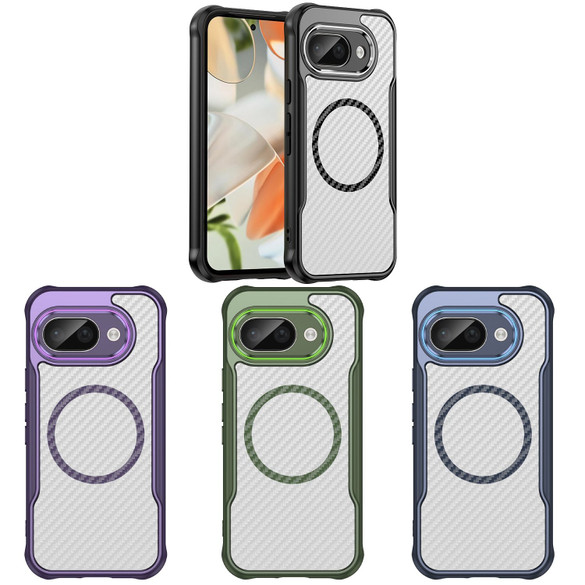 For Google Pixel 9a Case, Carbon Textured MagSafe Compatible Cover | iCoverLover.com.au