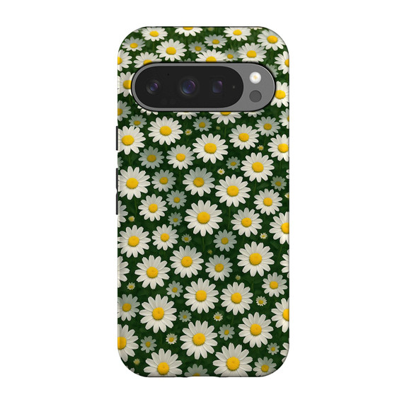 For Google Pixel 10 Pro XL, 10 Pro or 10 Case, Tough Protective Cover, Field Of Daisies | Protective Covers | iCoverLover Australia