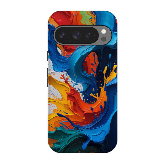 For Google Pixel 9 Pro Case Tough Protective Cover, Vibrant Oil Painting | iCoverLover Australia