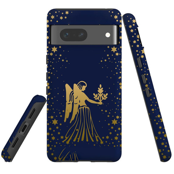For Google Pixel 7 Case Tough Protective Cover Virgo Drawing | iCoverLover Australia