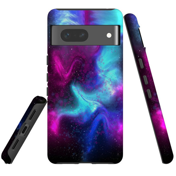 For Google Pixel 7 Case Tough Protective Cover Abstract Galaxy | iCoverLover Australia