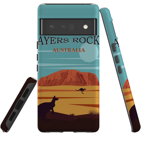 For Google Pixel 6 Pro Case Tough Protective Cover Ayers Rock | iCoverLover Australia