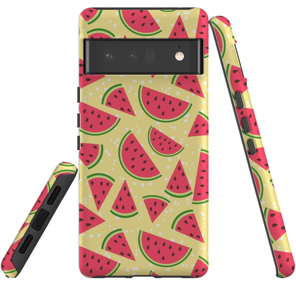 For Google Pixel 6 Pro Case Tough Protective Cover Watermelons | iCoverLover Australia