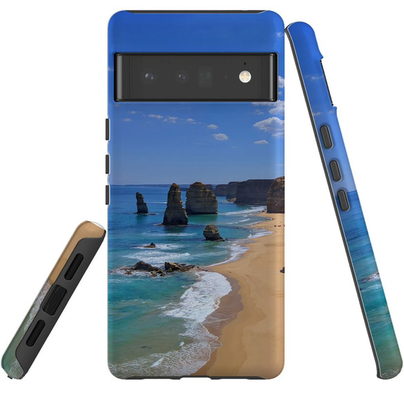 For Google Pixel 6 Pro Case Tough Protective Cover Famous Rocks | iCoverLover Australia