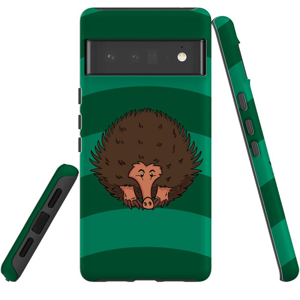 For Google Pixel 6 Pro Case Tough Protective Cover Echidna Portrait | iCoverLover Australia