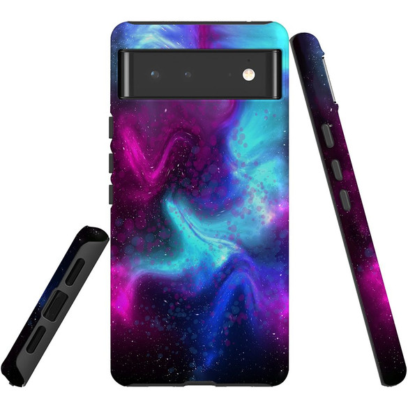 For Google Pixel 6 Case, Protective Back Cover,Abstract Galaxy | iCoverLover Australia