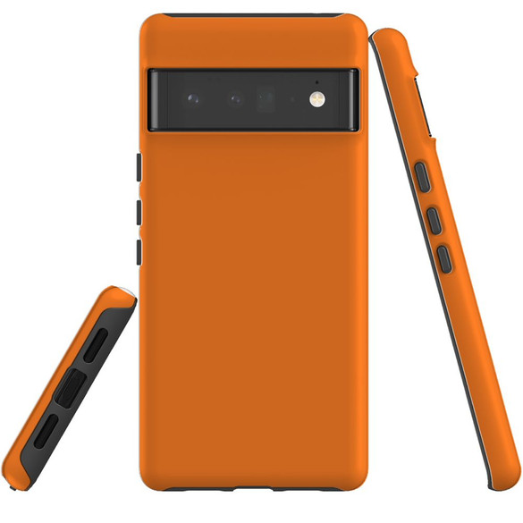 For Google Pixel 6 Pro Case Tough Protective Cover Orange | iCoverLover Australia