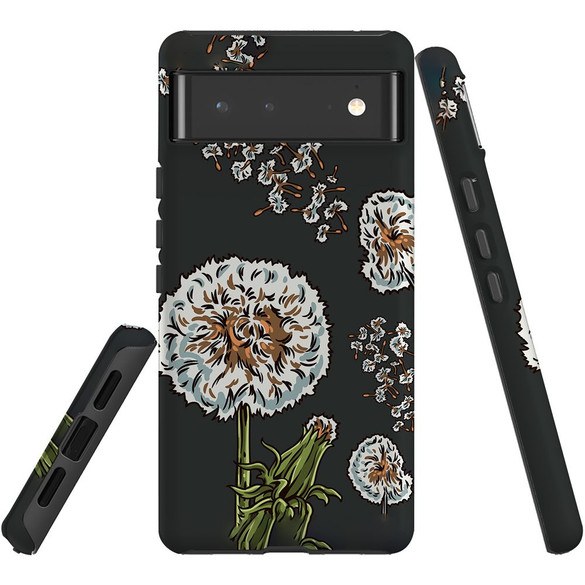 For Google Pixel 6 Case, Protective Back Cover,Dandelion Flowers | iCoverLover Australia