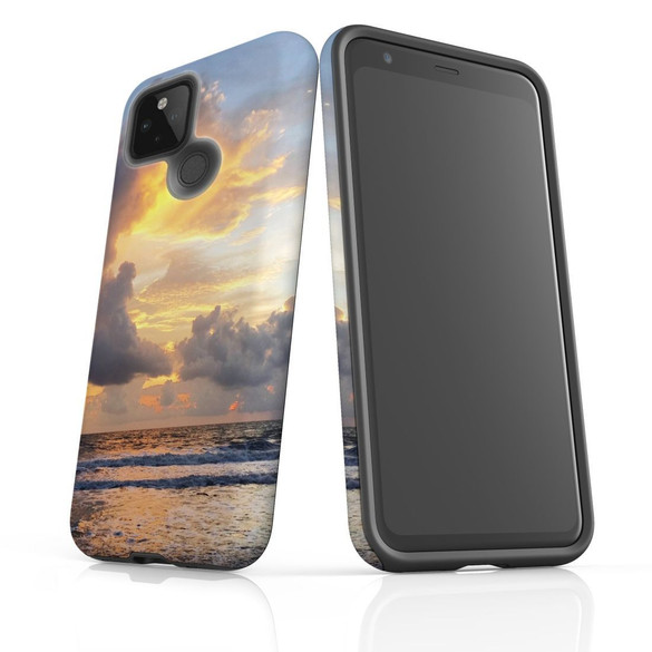 For Google Pixel 5 Case Armour Protective Cover Thai Sunset | iCoverLover Australia