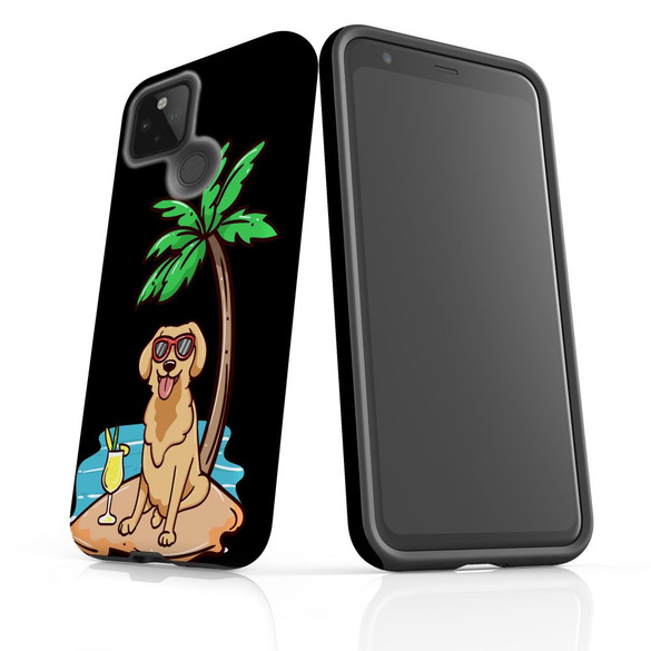 For Google Pixel 5 Case Armour Protective Cover Cool Dog | iCoverLover Australia