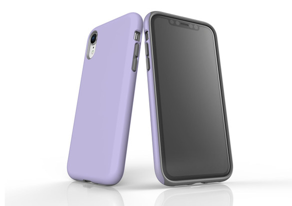 Lavender For iPhone XR Tough Case, Protective Back Cover | iCoverLover Australia