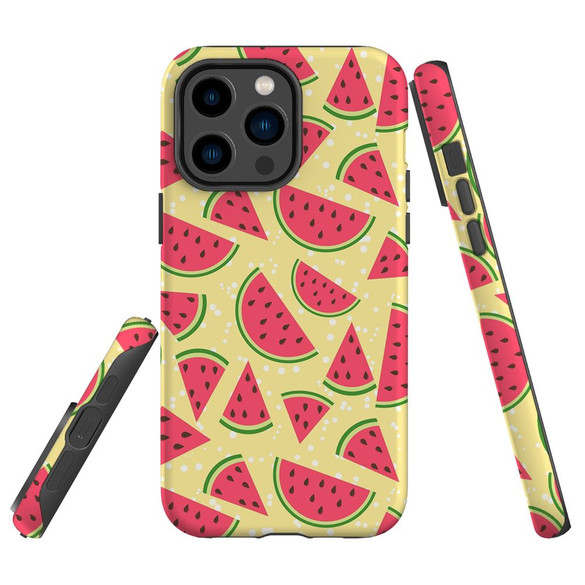 For iPhone 14 Pro Case Tough Protective Cover, Watermelons | iCoverLover Australia
