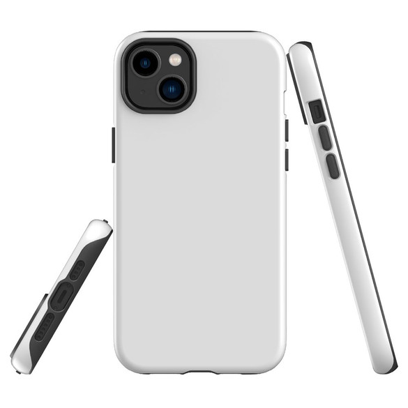For iPhone 14 Case Tough Protective Cover, White | iCoverLover Australia