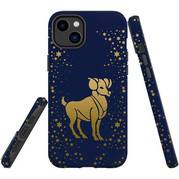 For iPhone 14 Plus Case Tough Protective Cover, Aries Drawing | iCoverLover Australia