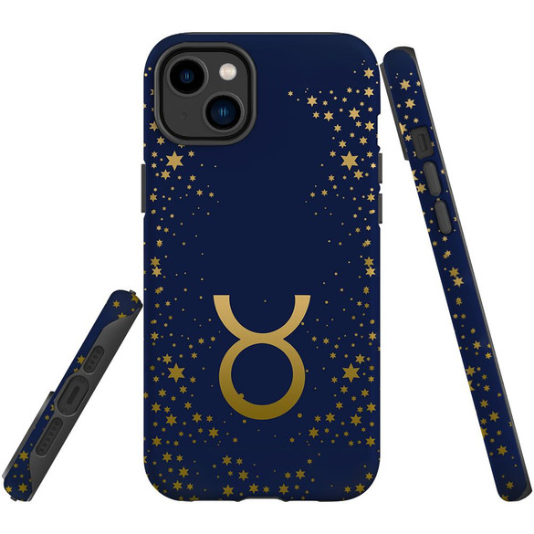 For iPhone 14 Plus Case Tough Protective Cover, Taurus Sign | iCoverLover Australia