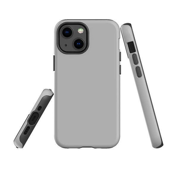 For iPhone 13 mini Case, Protective Back Cover, Grey | iCoverLover Australia