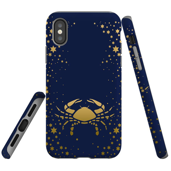 For iPhone XS Max Case, Protective Back Cover, Cancer Drawing | iCoverLover Australia