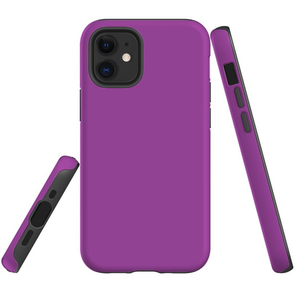 For iPhone 12 mini Case, Protective Back Cover, Purple | iCoverLover Australia