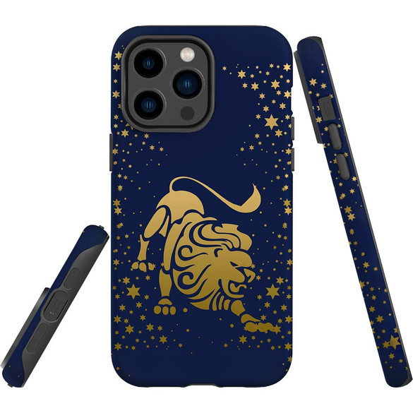 For iPhone 14 Pro Max Case Tough Protective Cover, Leo Drawing | iCoverLover Australia